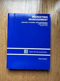 Livro "Marketing Management" de Philip Kotler