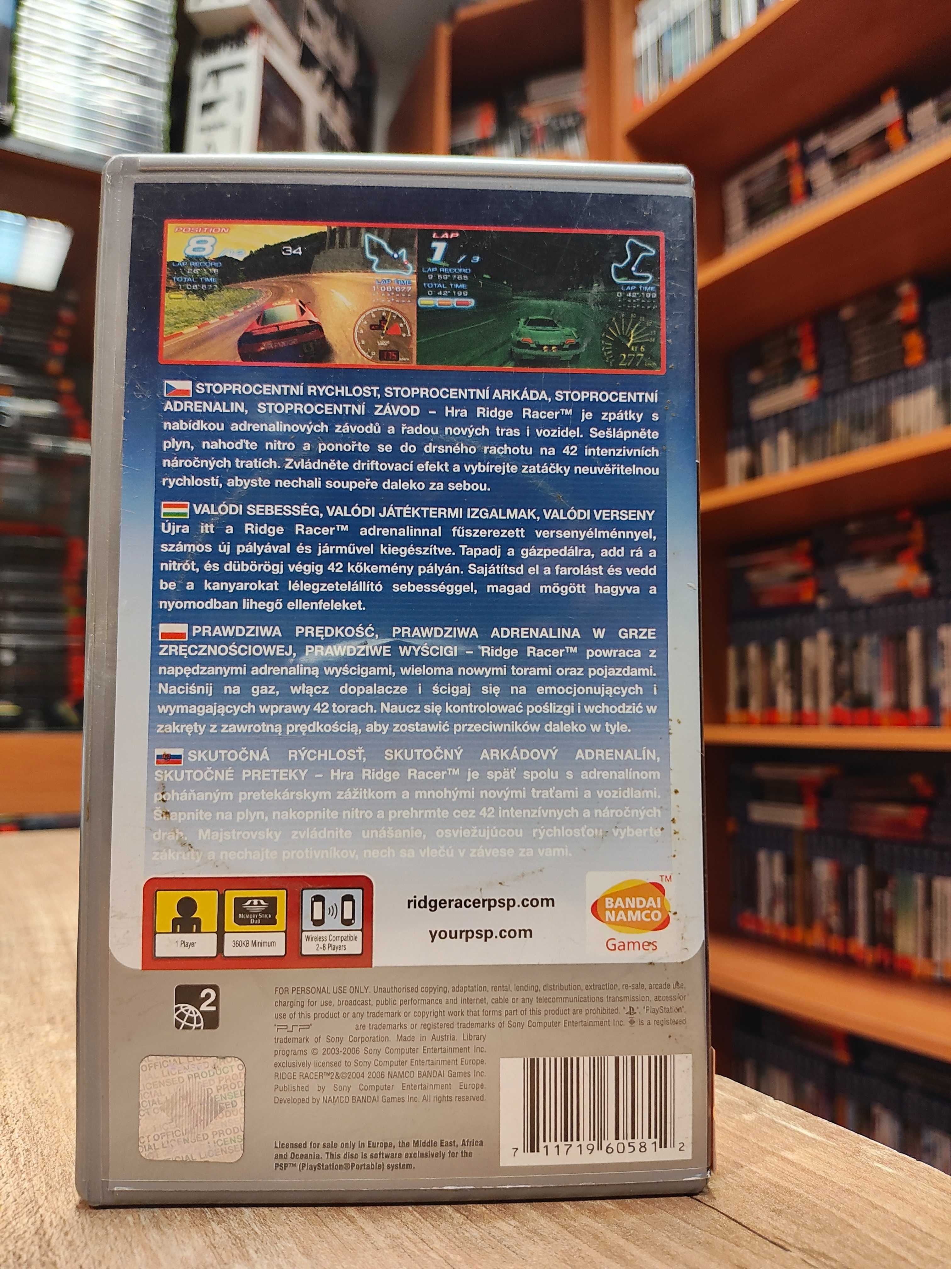 Ridge Racer 2 PSP Sklep Wysyłka Wymiana