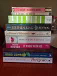 livros variados - romance e mistério