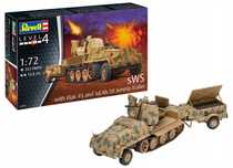 Model do sklejania Revell 03293 With Flak 43 and Ammo Trailer
