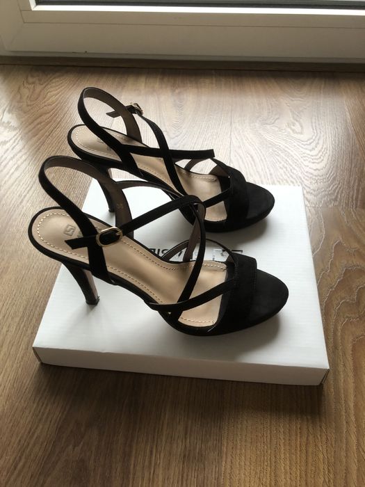 Sandalias Pretas Cerimonia