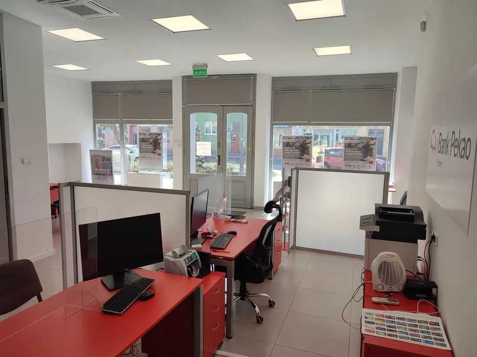 ścisłe centrum przygotowane dla banku , klimatyzacja