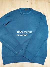 Sweter merino L nowy