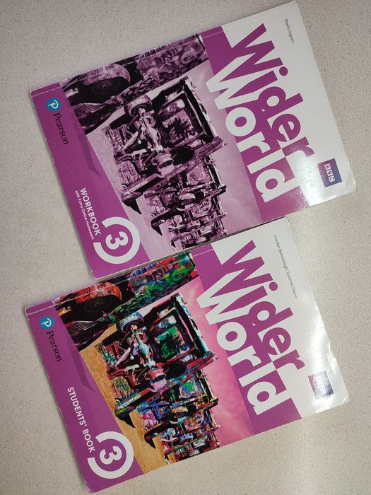 Комплект вживаних підручників Wider World 3 (з кодом онлайн навчання)