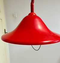 Lampa UFO ace space pop art PRL loft POLAM Meos lata 70 unikat vintage