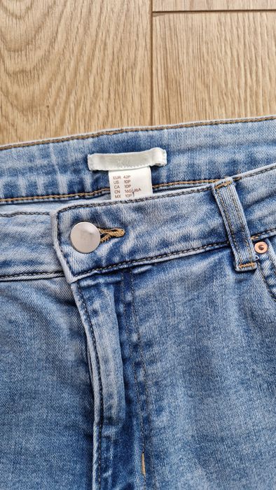 H&M 2 pary spodni dżinsowych rozmiar 42