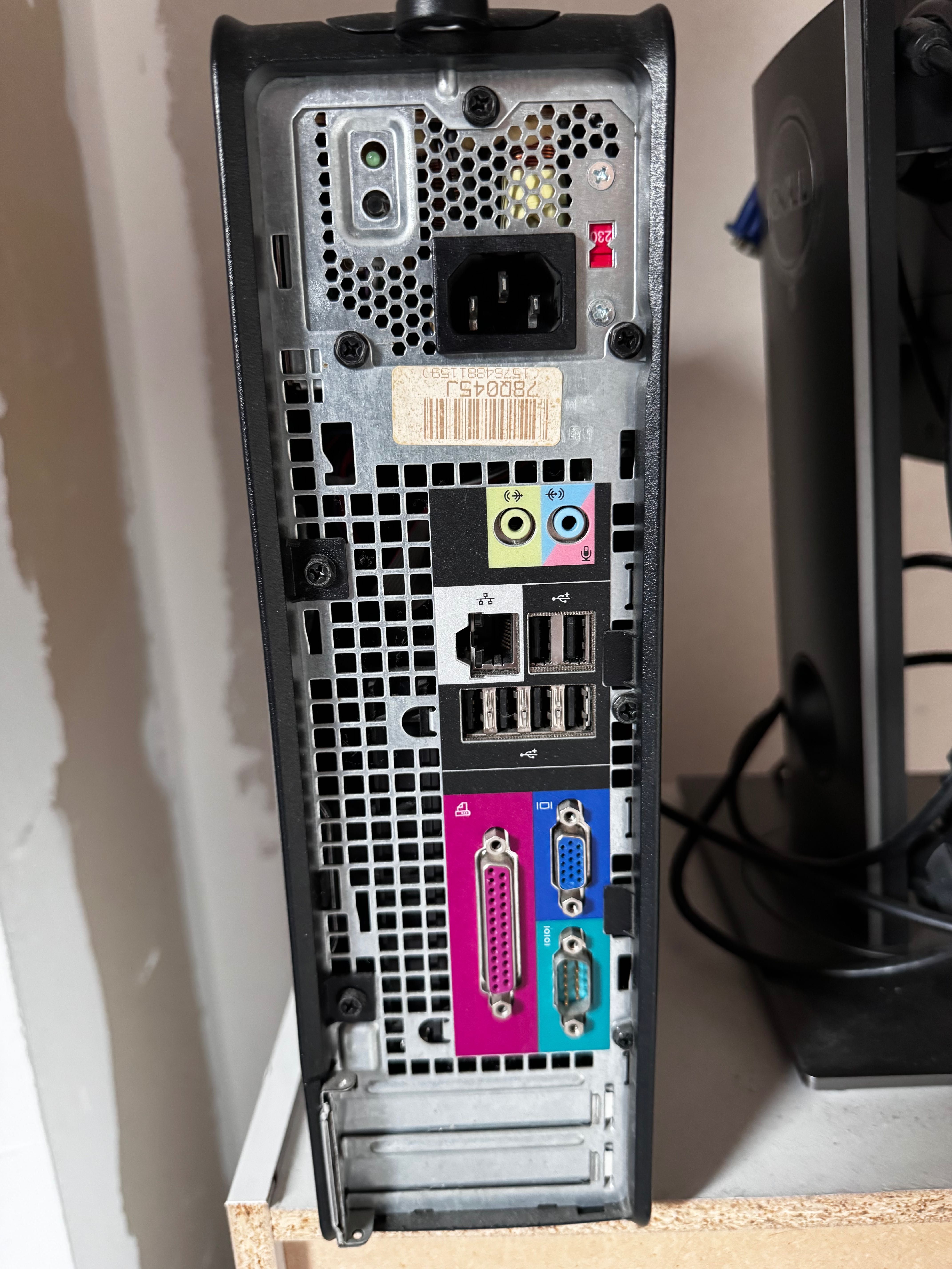 Komputer Dell optiplex 380 z monitorem