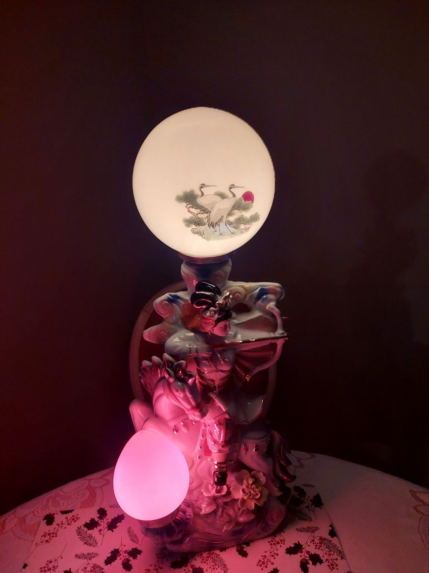 Lampa porcelanowa styl japoński