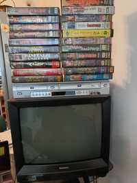 Magnetowid, kasety VHS, Telewizor