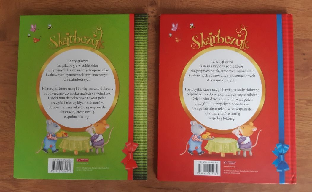 Skarbczyk trzylatka i czterolatka zbiór opowiadań i bajek 2 książki