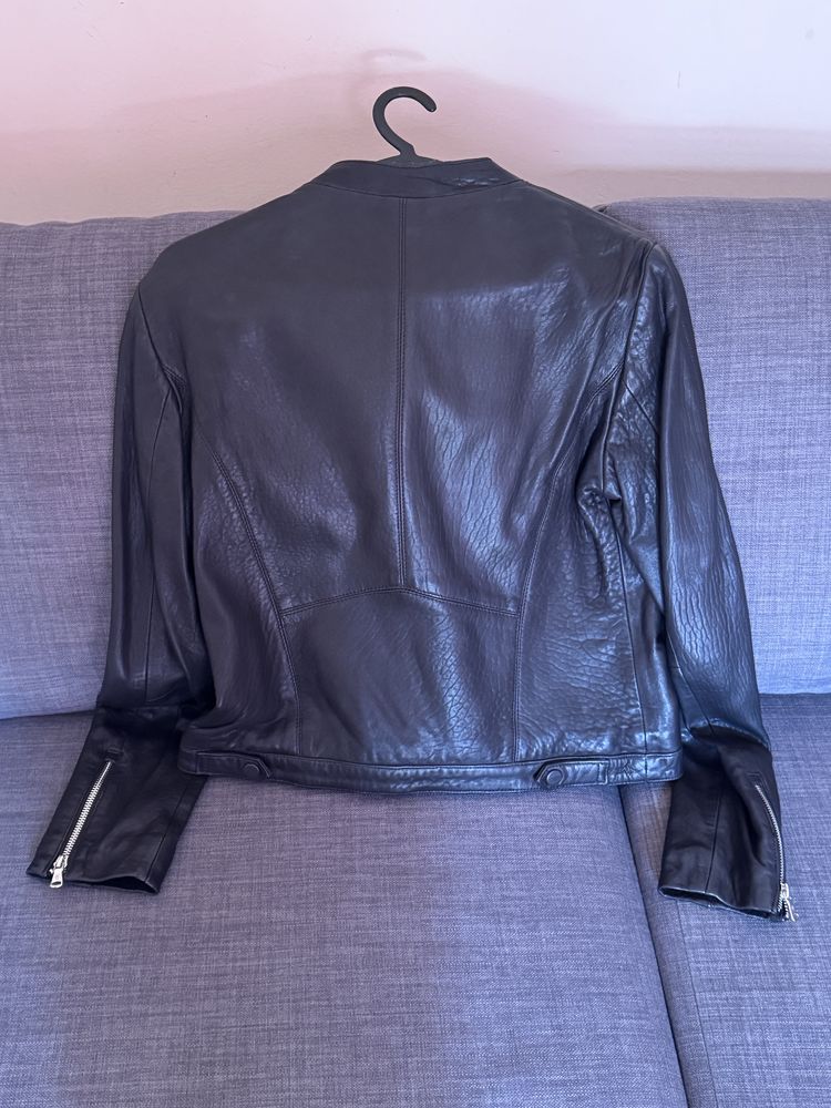 Casaco pele Massimo Dutti