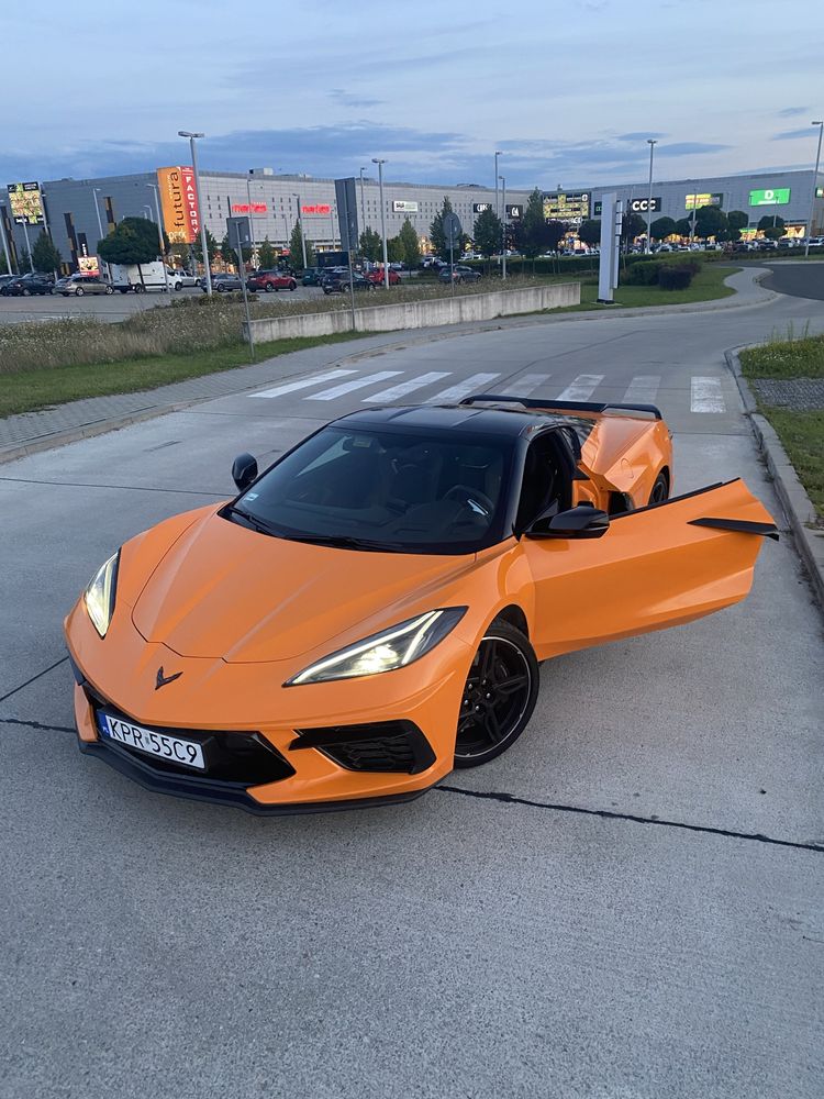 Corvette C8 3LT Z51 wynajem najem