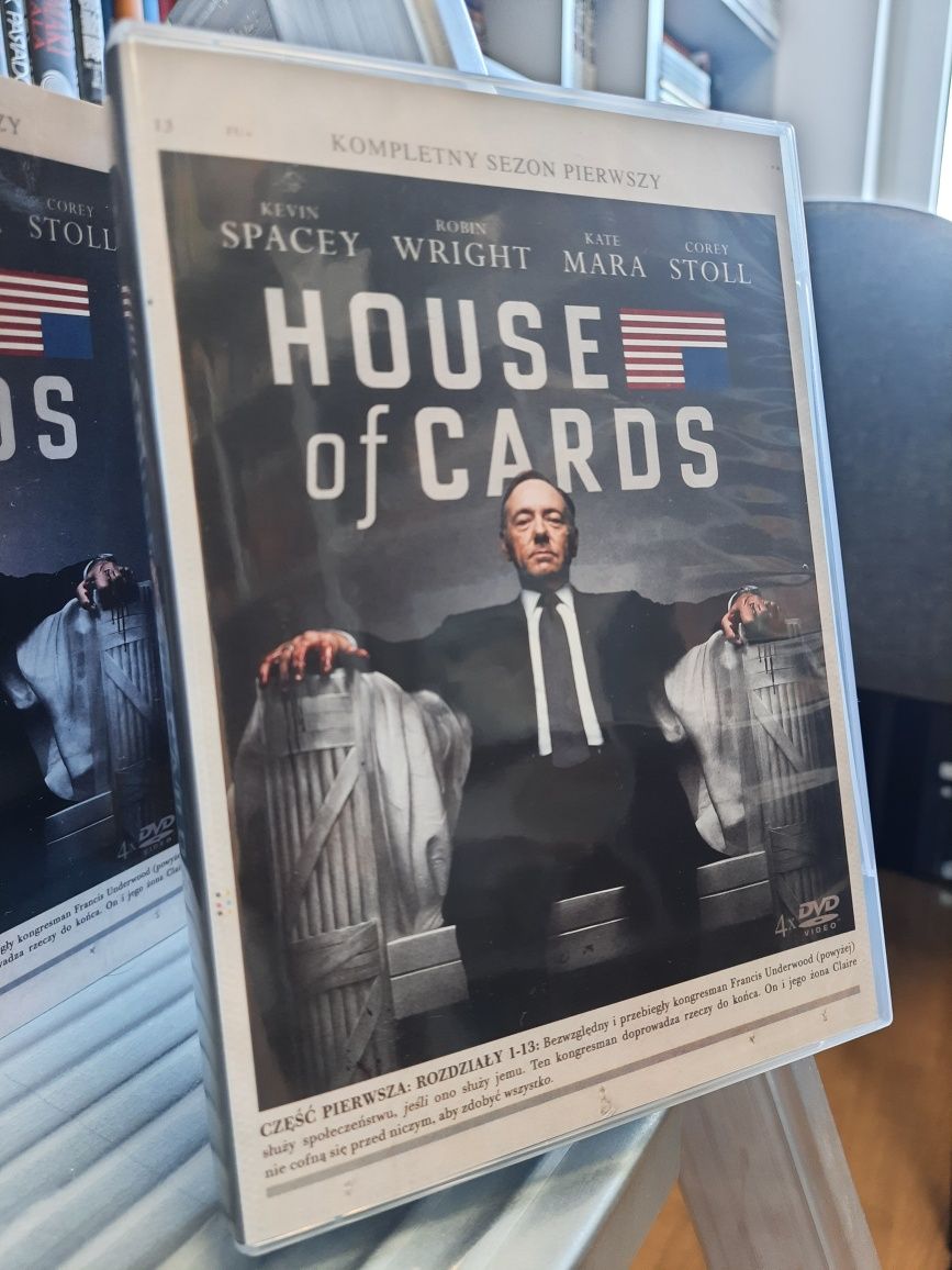 Serial House of Cards sezon 1 DVD