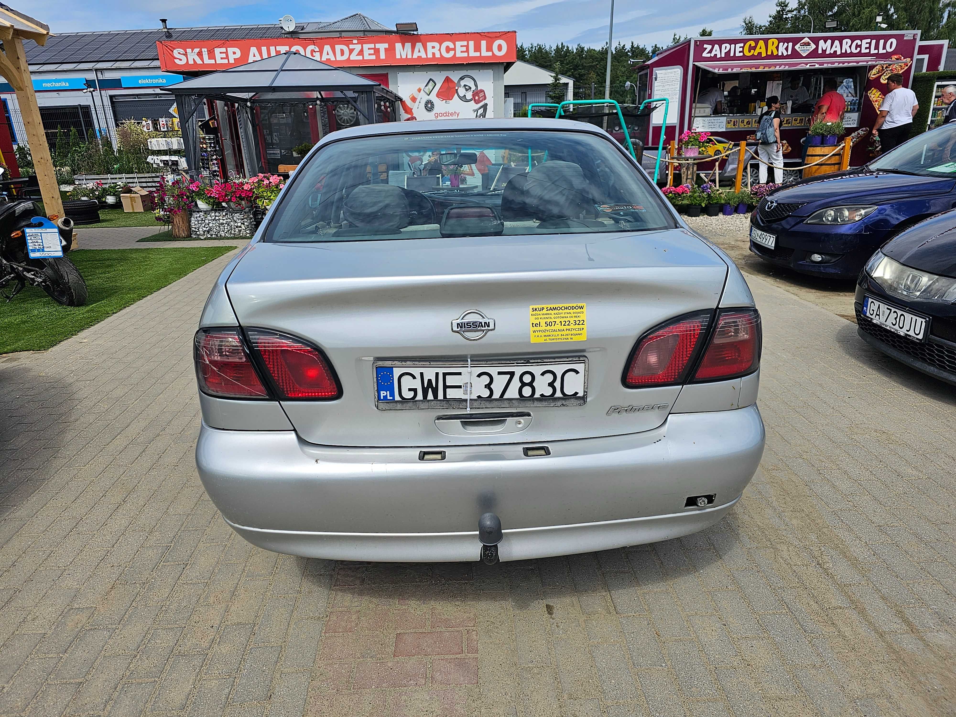 Nissan Primera 2000r. 2.0 diesel /90KM/ opłaty aktualne