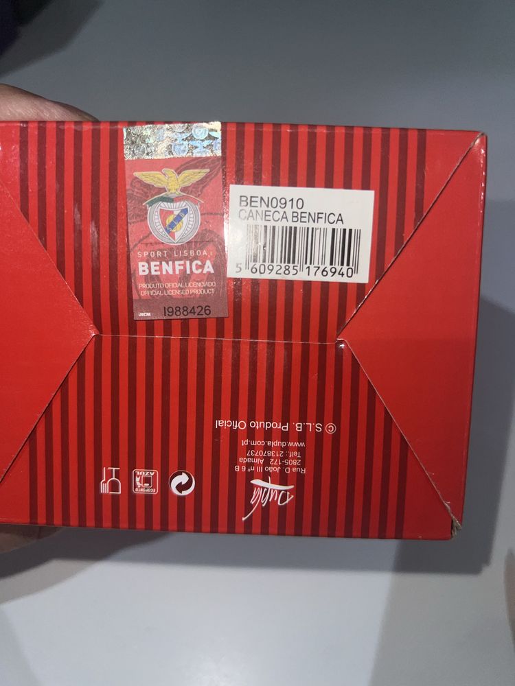 Caneca benfica nova embalada