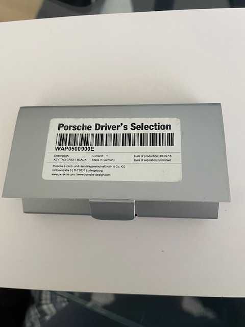 Porta-chaves Porsche novo selado