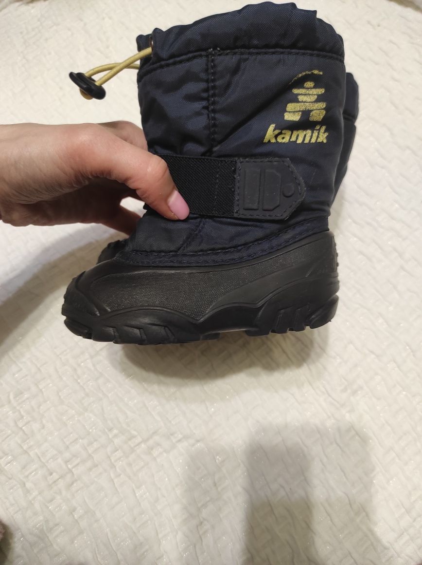 Ботинки Kamik 23-25р. 13см снігоходи відмінний стан