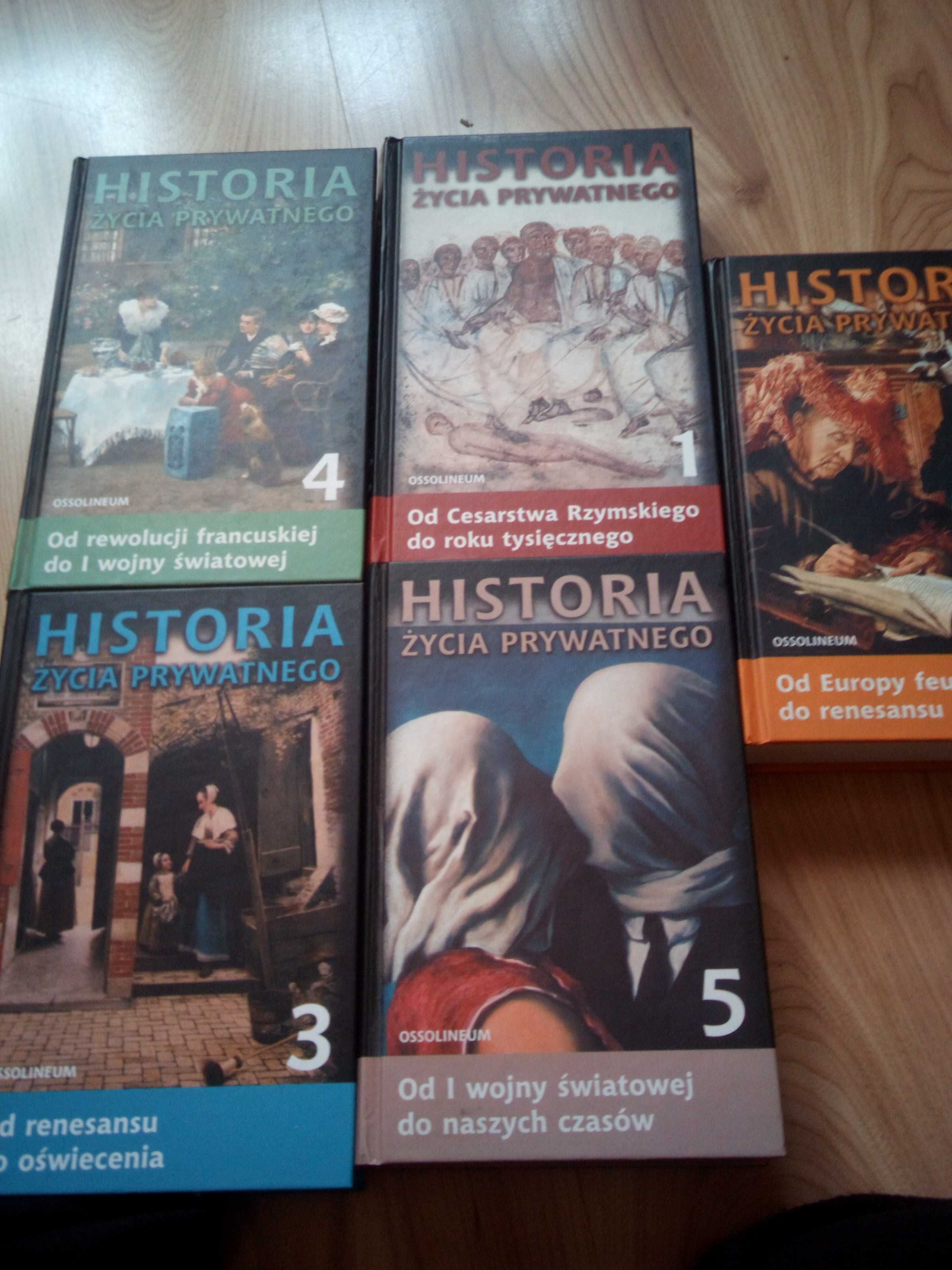 Historia życia prywatnego t. 1-5