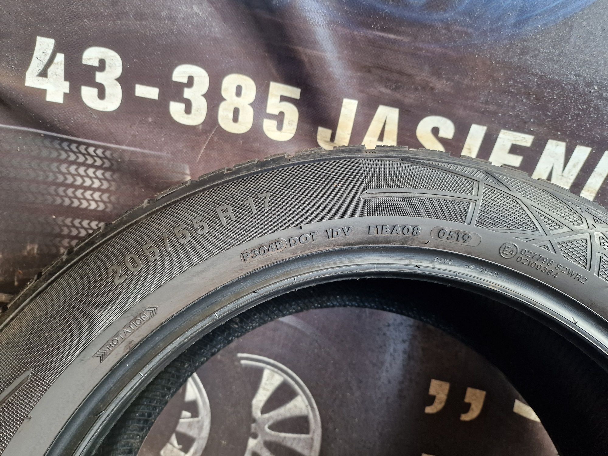 Opony zimowe 205/55/17 Vredestein Komplet 7.8mm