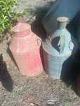 Talhas azeite em metal antigas