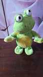 Peluche sapo dançarino