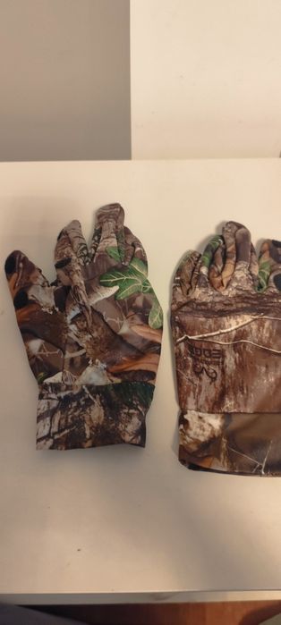 Rękawiczki myśliwskie strzeleckie realtree edge