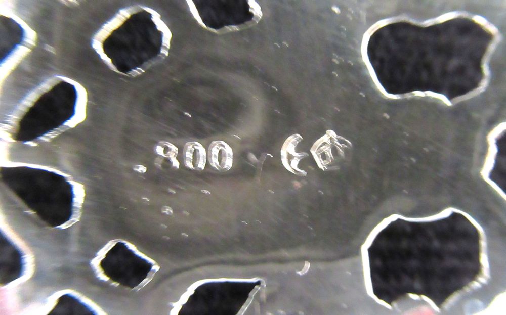 Pinça para Pão em Prata (Ref. 5)