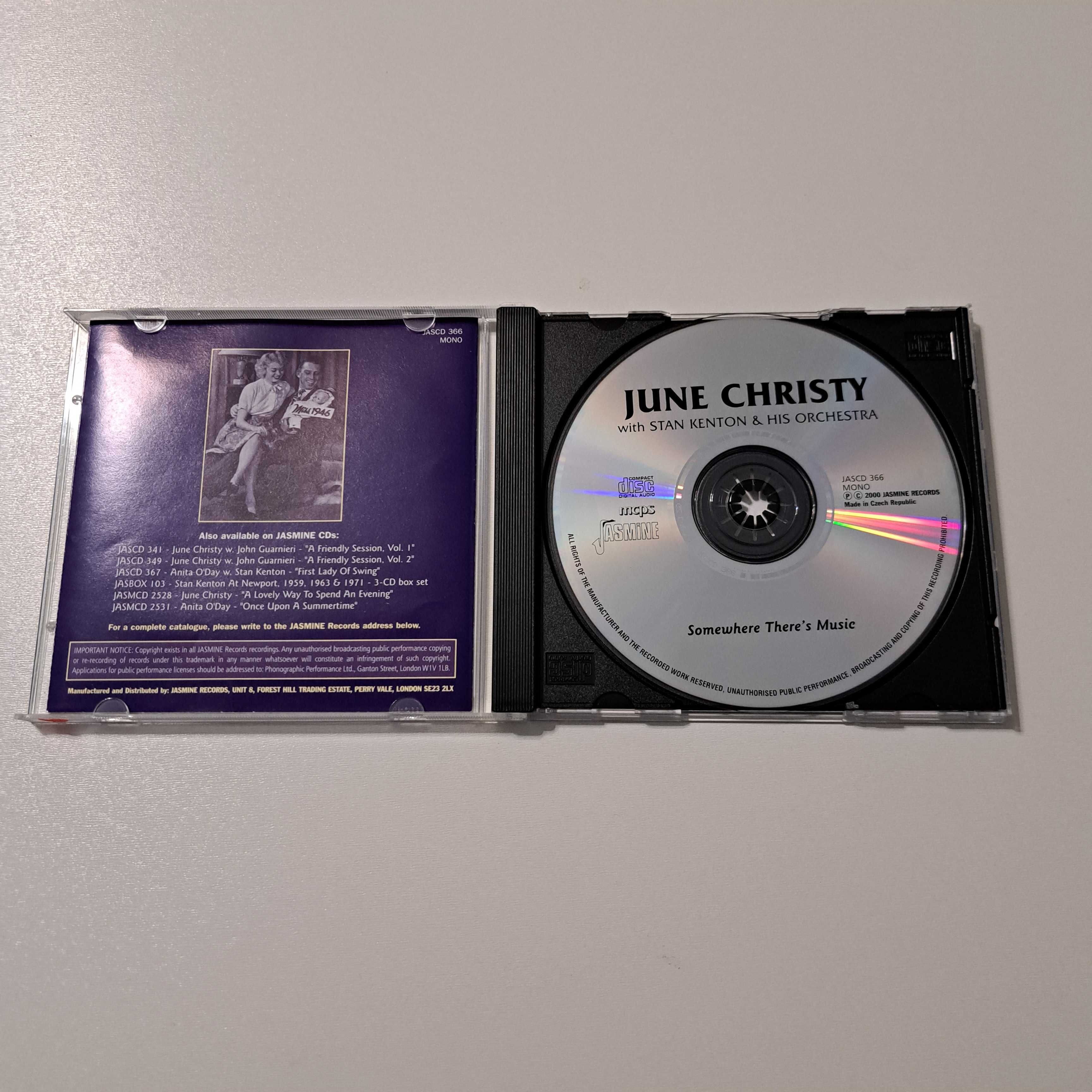 Płyta CD  June Christy with Stan Kenton  nr709