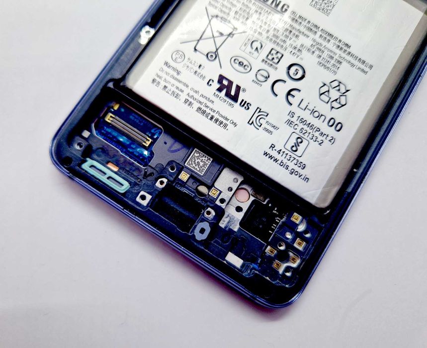 LCD GH82-.24716A Samsung Galaxy S21 Szary z Ramką i Baterią Oryginał