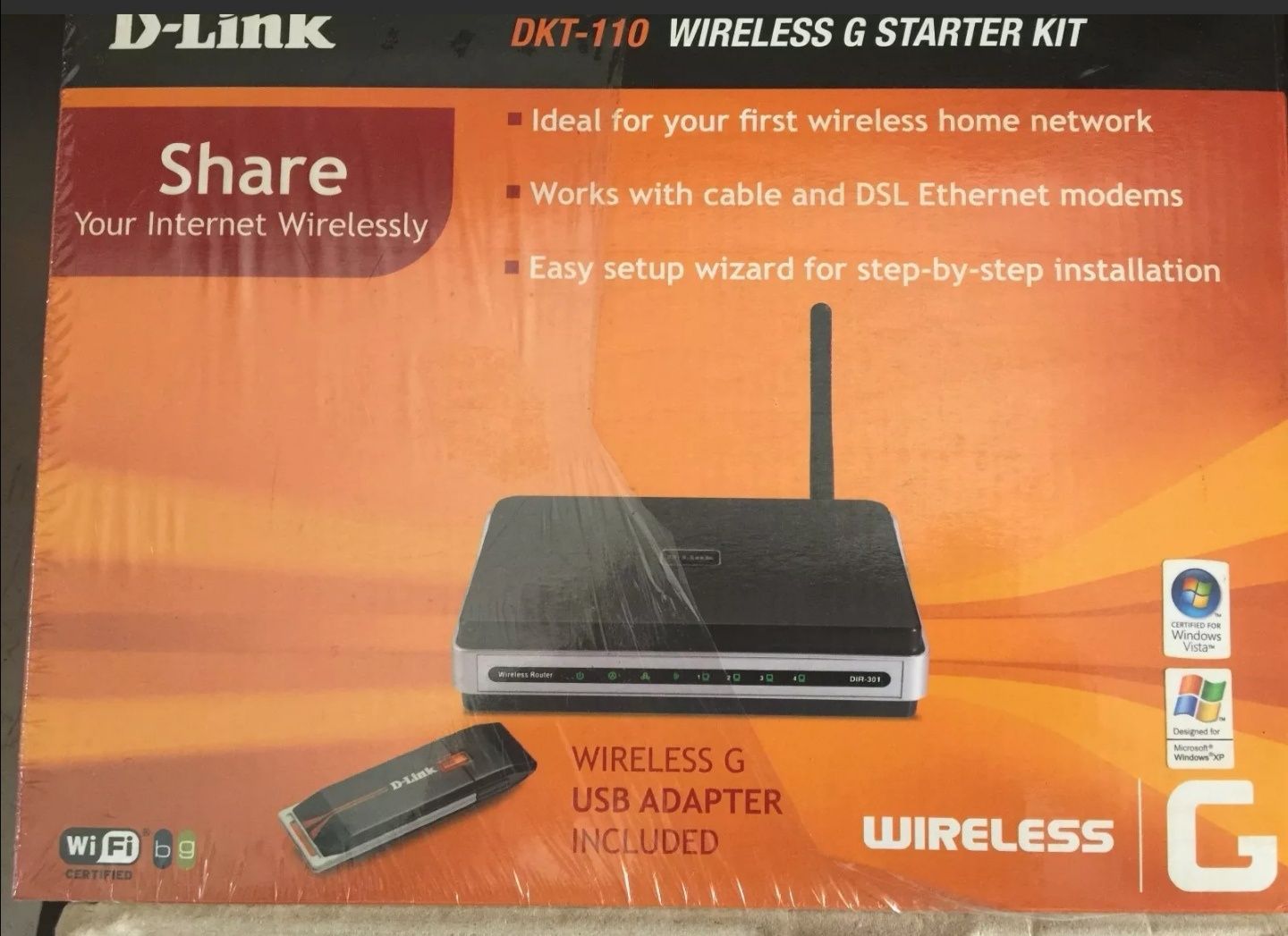 D-LINK Wireless G Router DKT-110
