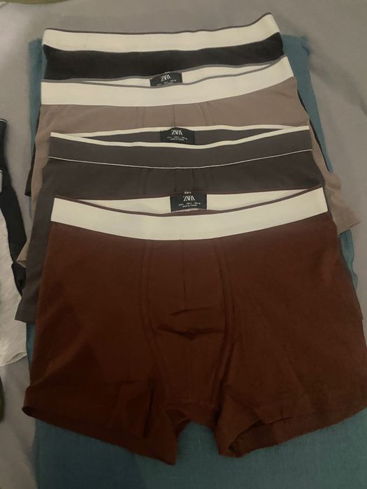 Bokserki meskie ZARA L nowe 4sztuki