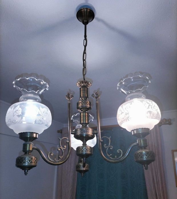 Candeeiro de teto 3 lampadas