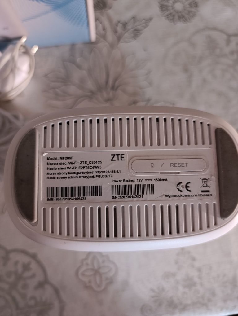 Router ZTE 289f bez simlocka