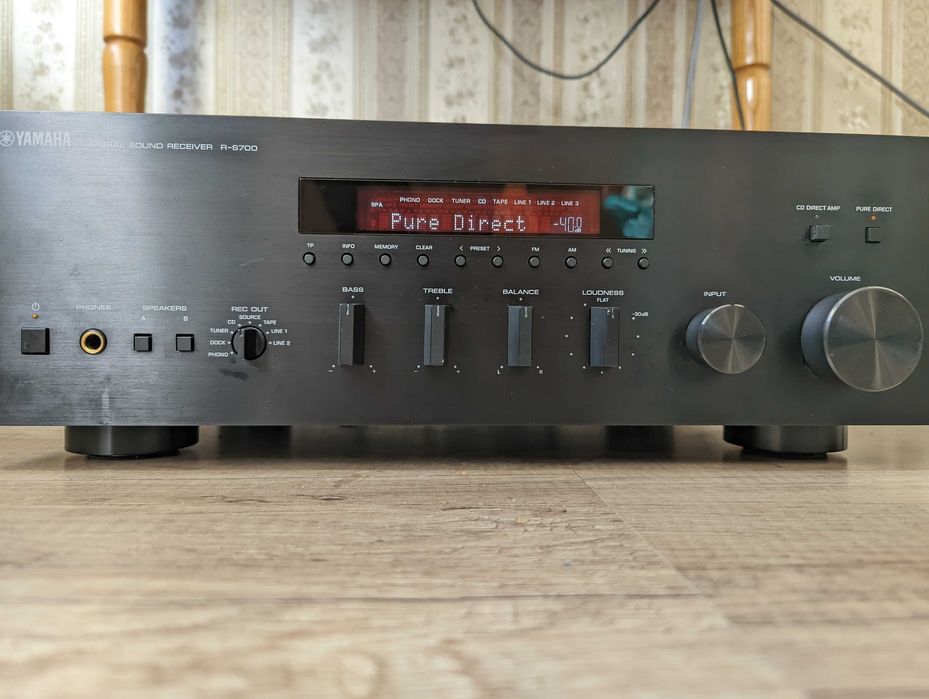 Стерео ресивер Yamaha R-S700 Black
