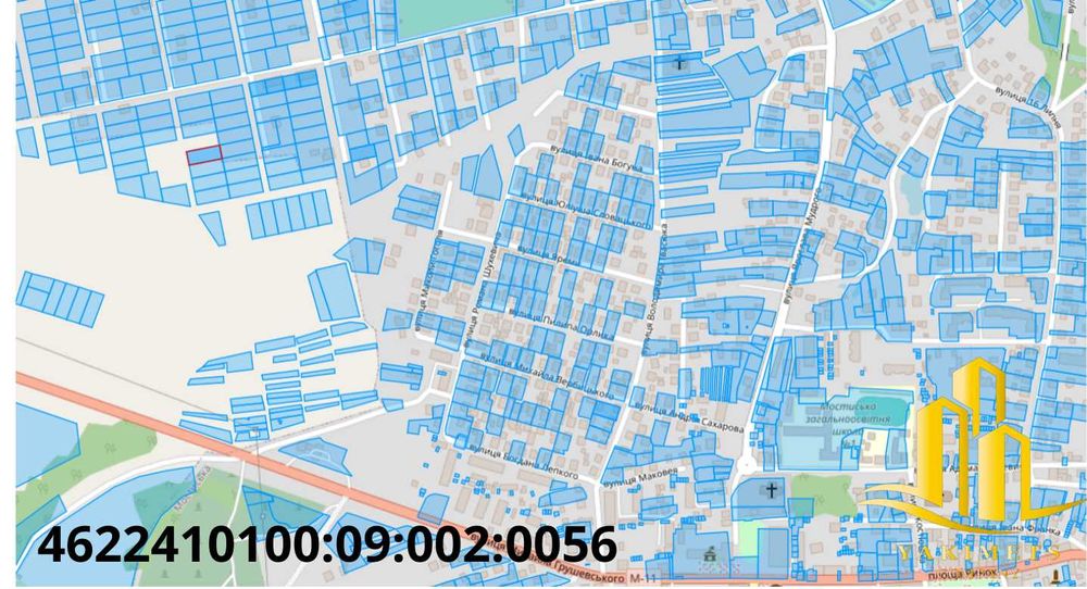 Продаж земельної ділянки 10сот, під будівництво