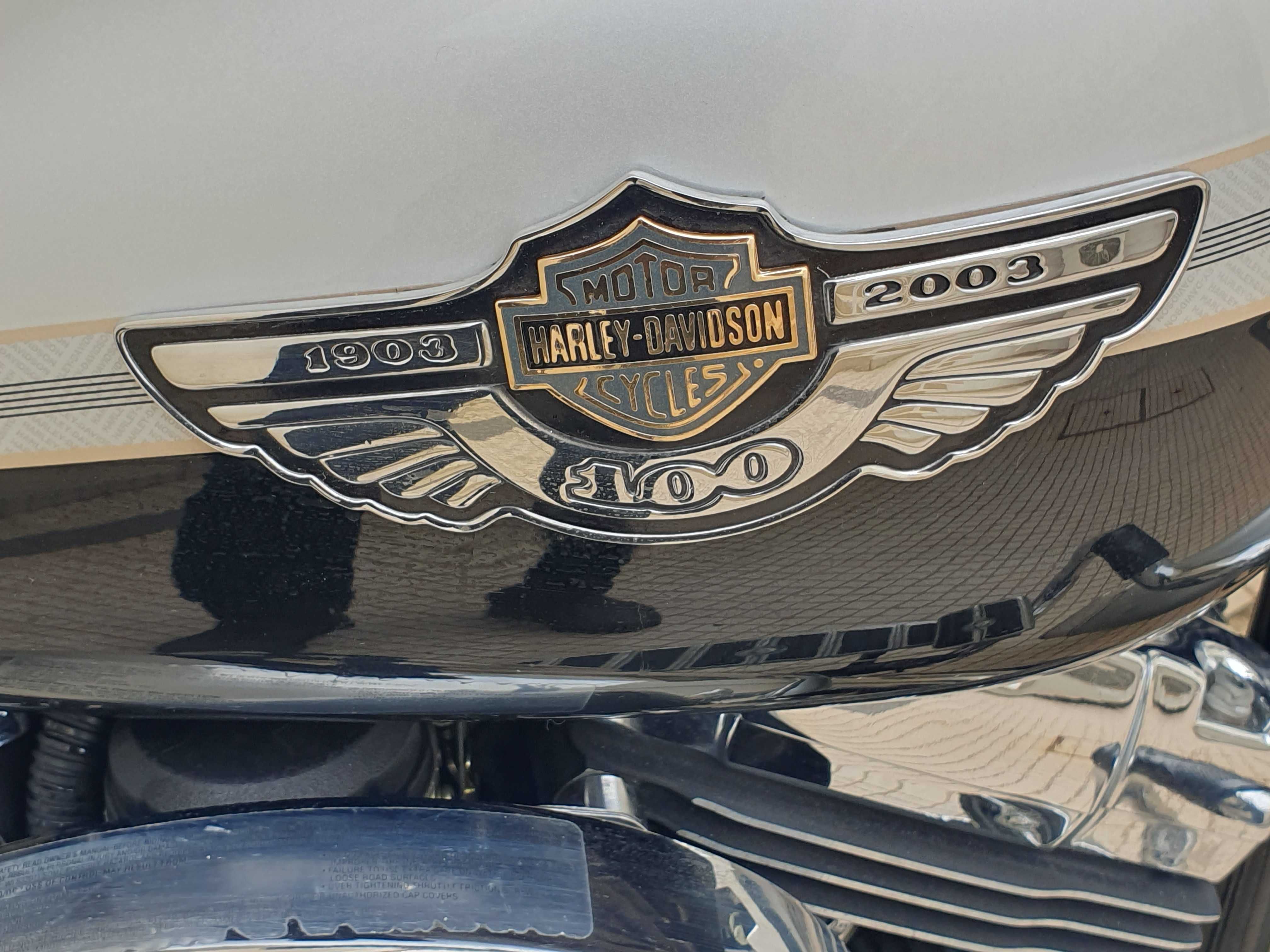 Harley Davison Softail Heritage edição especial 100º Anniversário