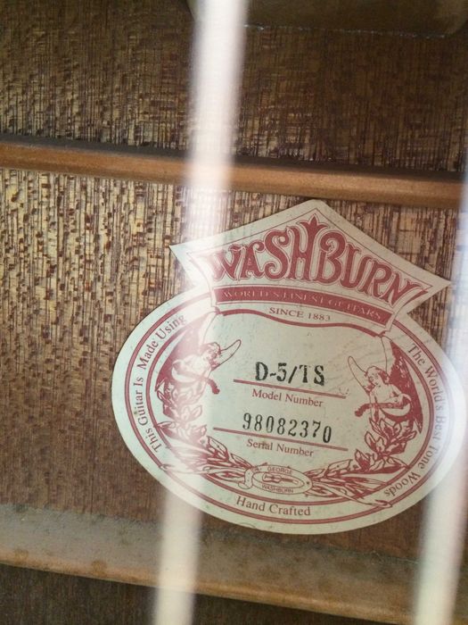 Gitara akustyczna Washburn D5 TS Ręcznie Robiona