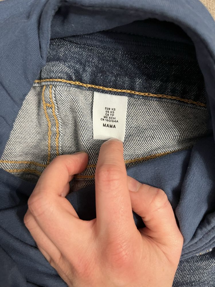 джинси для вагітних h&m mama розмір С М
