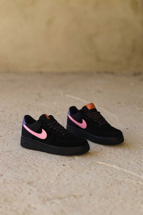 Кросівки Nike Air Force 1 Low Black Pollen Rise premium