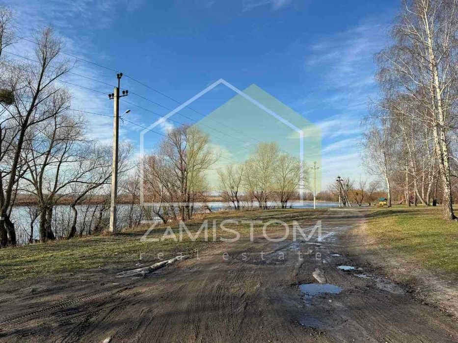 ‼️№491.Продаж ділянки 100 соток в селі Гнідин, перша лінія від річки.