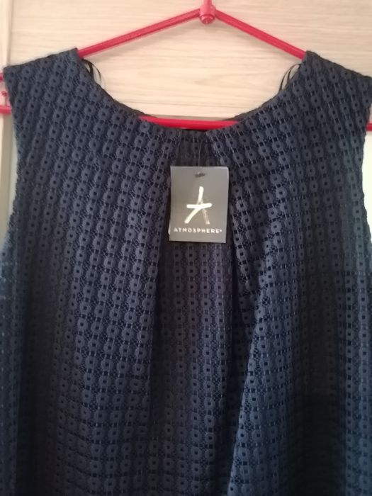 Sukienka granat koronka Atmosphere