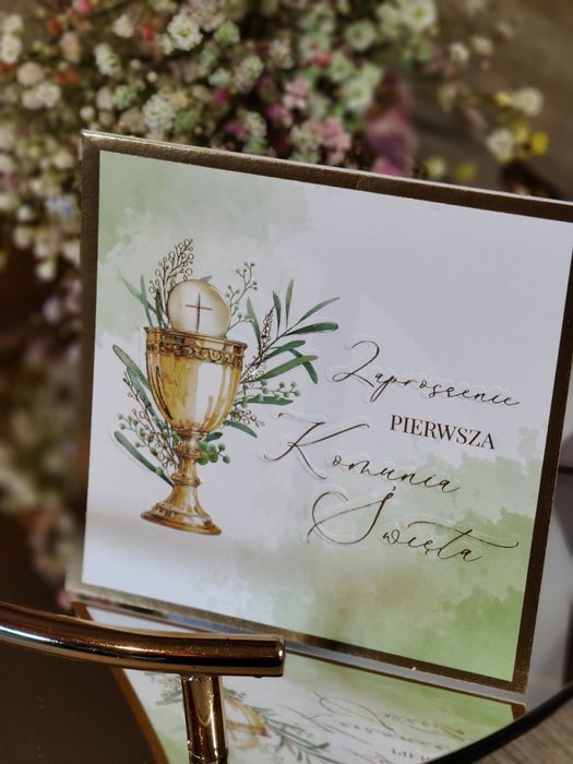 Zaproszenie na Pierwszą Komunię Świętą
