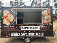 Przyczepa gastronomiczna gotowa do użytku wyposażona  2022r