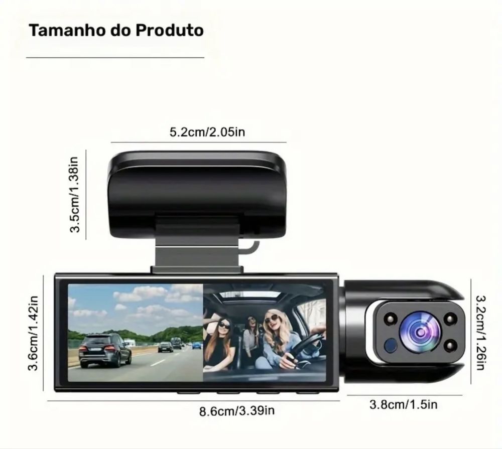 Camara de tablier para automovel