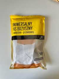 Uniwersalny pas brzuszny z zapięciem przewiewny 24 cm XXL (125-137 cm)