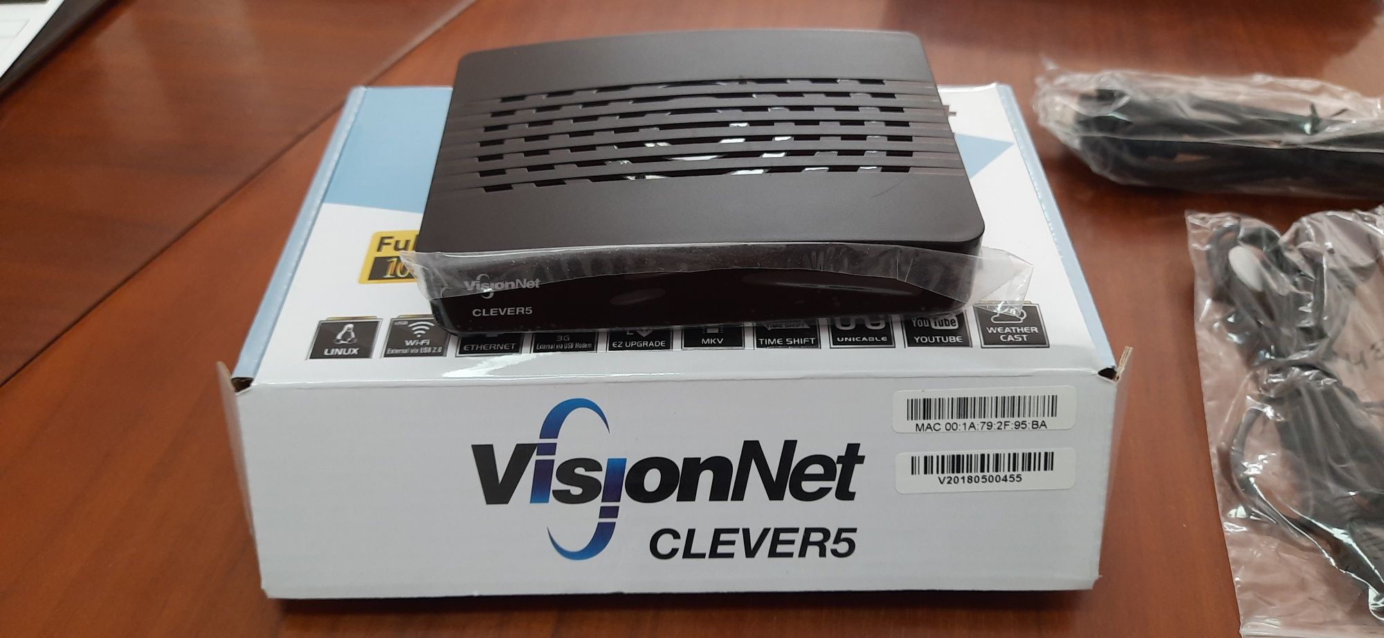 Box VisionNet Clever5+ Iptv