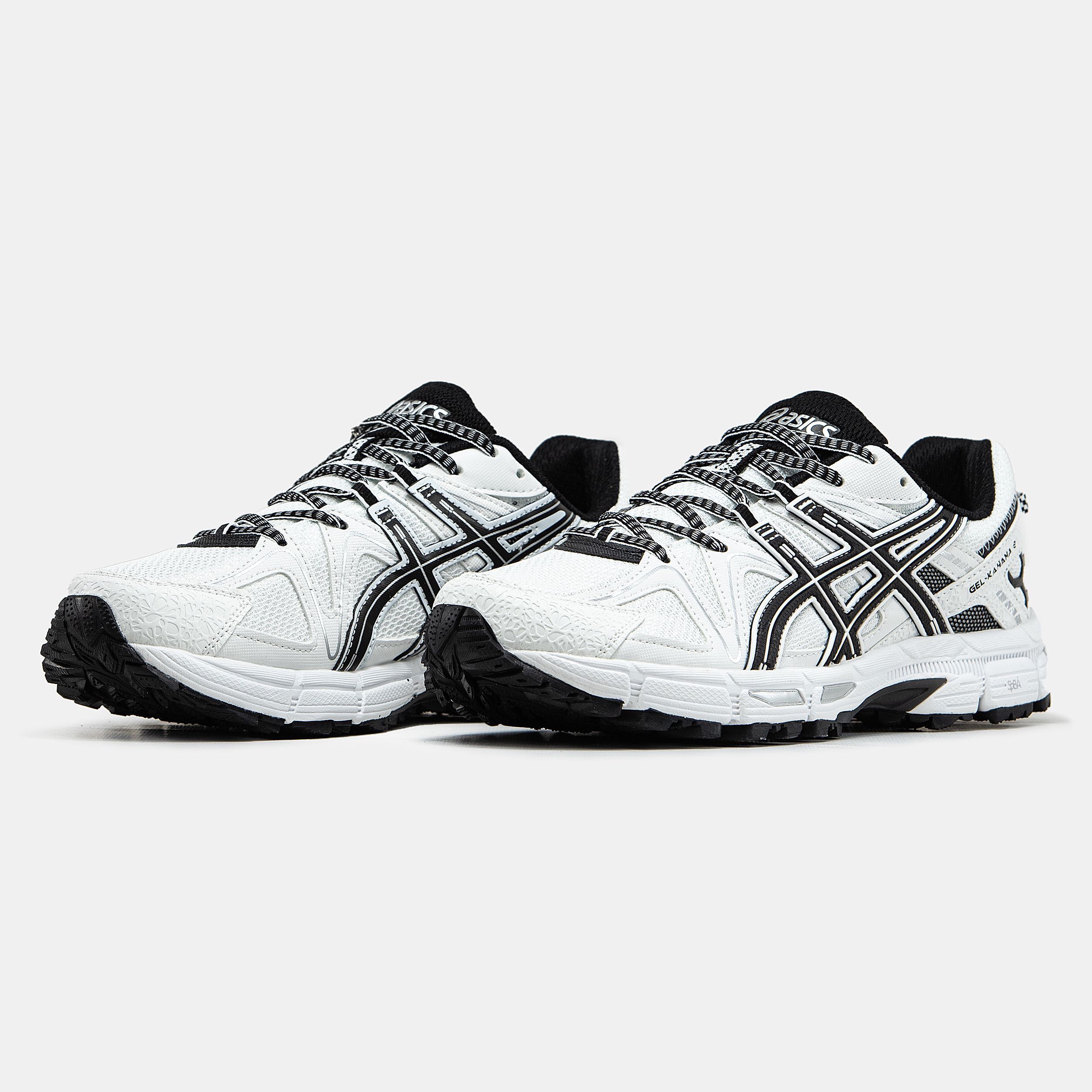 Мужские кроссовки Asics Gel-Kahana 8 white. Размеры 41-45