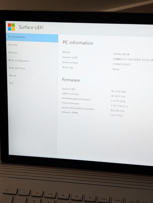 Microsoft Surface Book i5-6300u Nvidia GPU (дефект ссд)