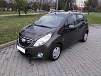 Chevrolet Spark 2010r 1.2 benzyna, klima, lak.oryginał, ks serwisowa