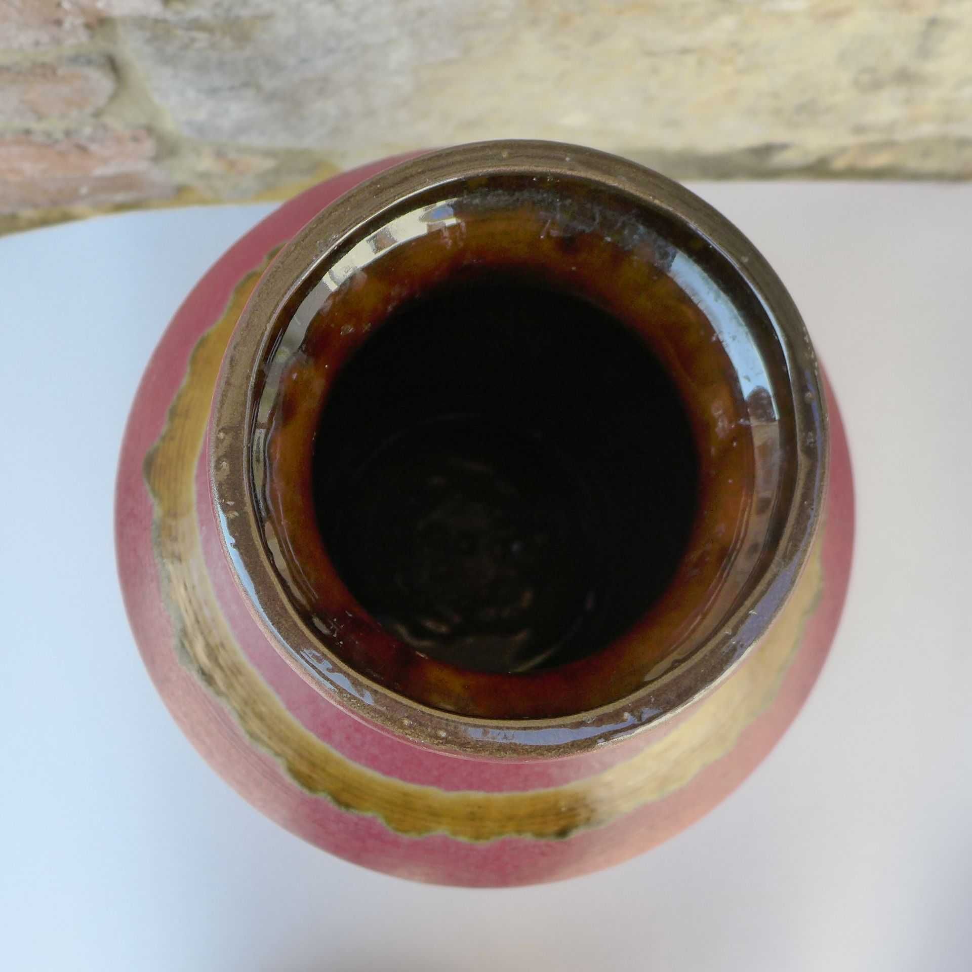 Fat Lava Duży Wazon ceramiczny Carstens Tönnieshof lata 70 Mid Century